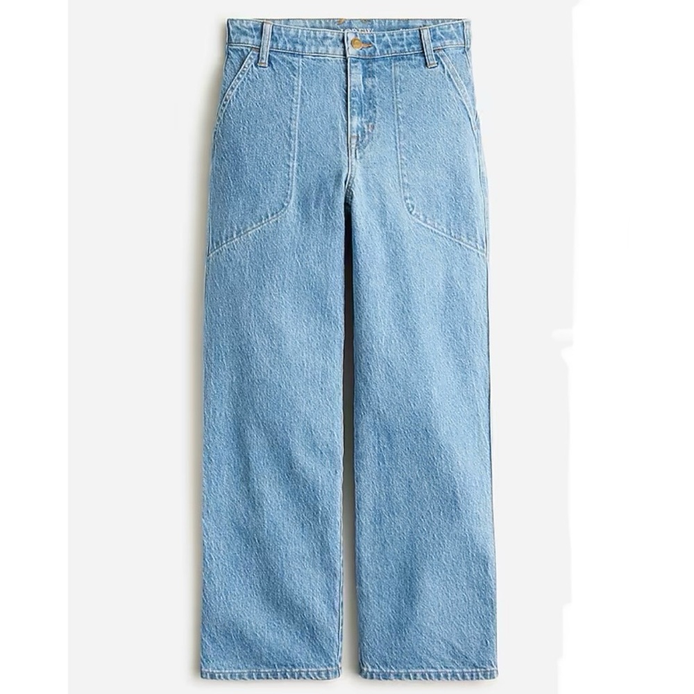 J. Crew Light Blue Flare & Wide Leg Jeans